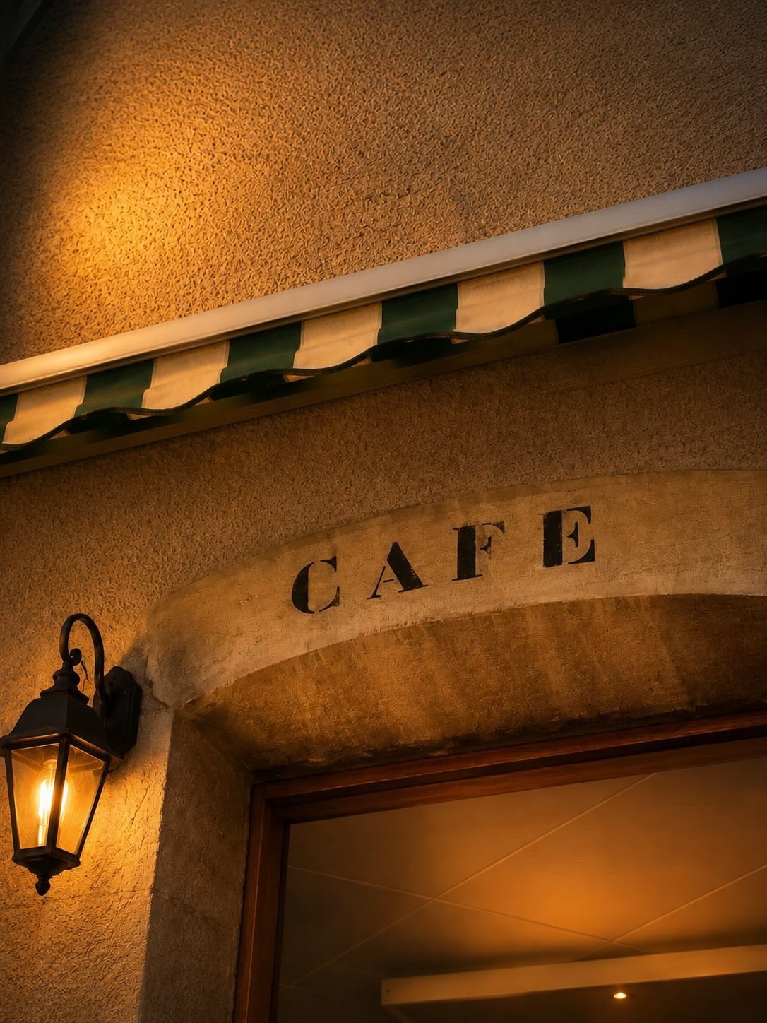 Entrée café de l’Auberge Au Sapin